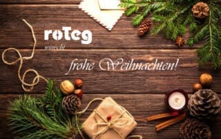 Zum Abschluss von 2019 wünscht roTeg schöne Feiertage