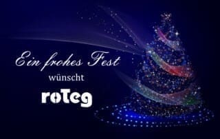 Weihnachtsgrüße von roTeg